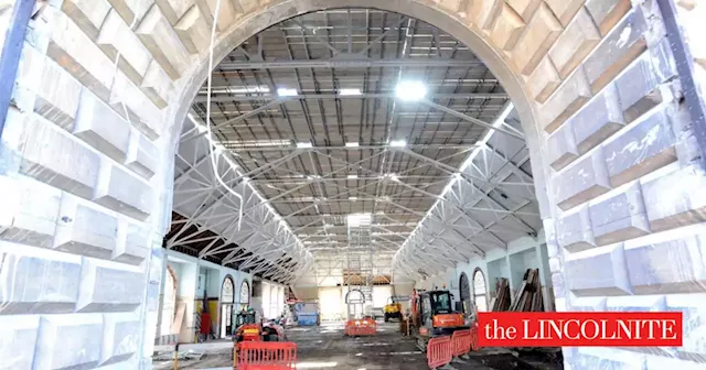 Work takes shape as Lincoln Central Market refurb continues