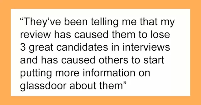 Ex-Employee Writes An Honest Review On Glassdoor, And It Immediately Causes The Company To Lose Its Candidates