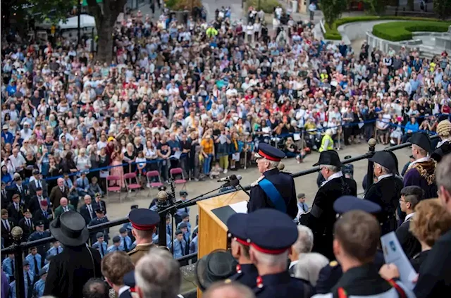 Huge crowd packs Preston's Flag market as Lancashire proclaims King Charles as monarch