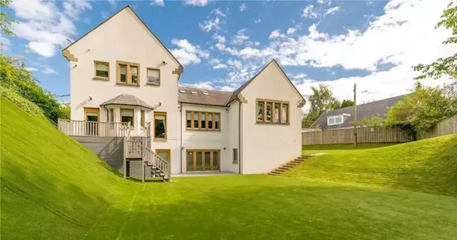 Inside the five-bedroom home just outside Glasgow on the market for £1.3 million