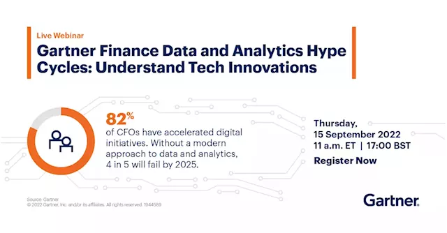 Gartner Finance Data & Analytics Hype Cycles: Understand Tech Innovations