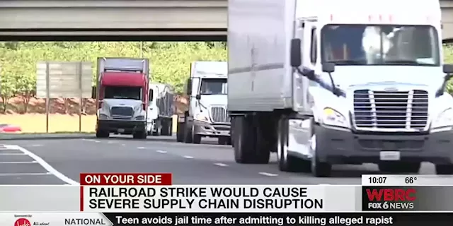 Potential nationwide railroad worker strike could cause further strain on trucking industry