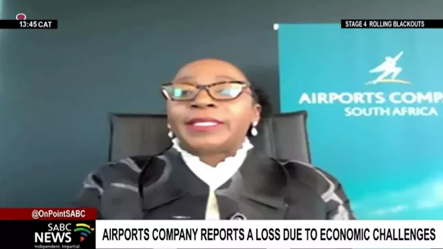 Airports Company South Africa reports a loss due to difficult economic issues