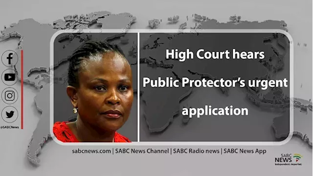 LIVE: Court hears Public Protector’s urgent application to set aside suspension - SABC News - Breaking news, special reports, world, business, sport coverage of all South African current events. Africa's news leader.