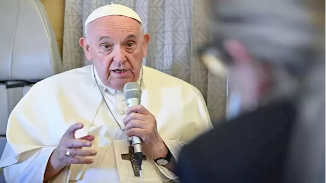 Pope says supplying weapons to Ukraine is morally acceptable for self defence - SABC News - Breaking news, special reports, world, business, sport coverage of all South African current events. Africa's news leader.