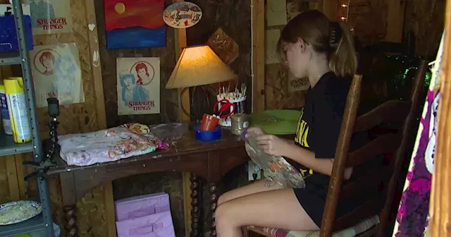 13-year-old artist turns her passion into full-fledged business