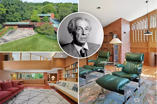 Frank Lloyd Wright home in Wisconsin hits market for first time ever