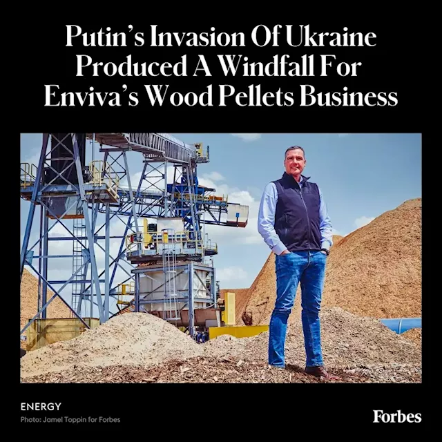 How Putin’s Invasion Of Ukraine Produced A Windfall For Enviva’s Wood Pellets Business