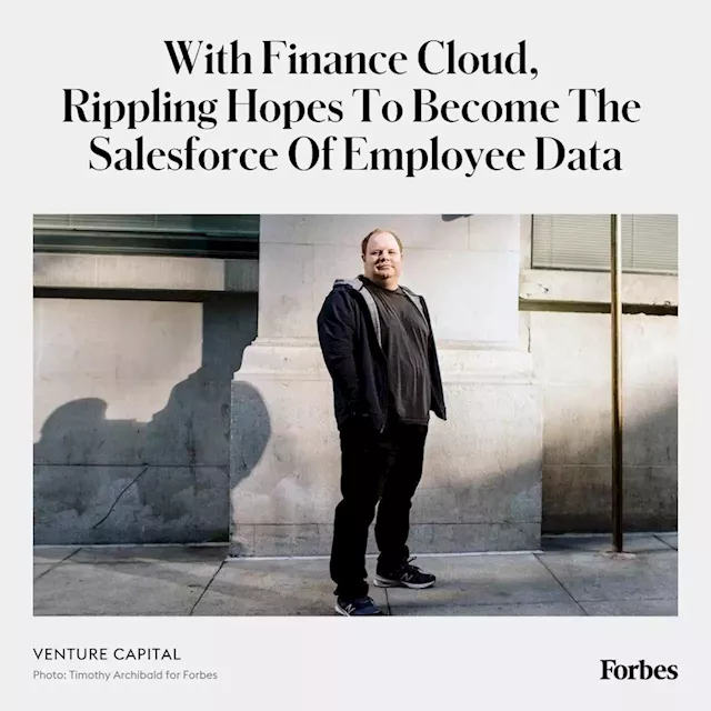 With Finance Cloud, Rippling Hopes To Become The Salesforce Of Employee Data