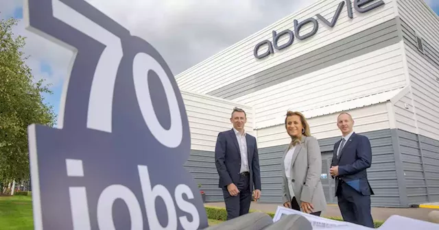 AbbVie to create 70 jobs in Cork with €60m investment