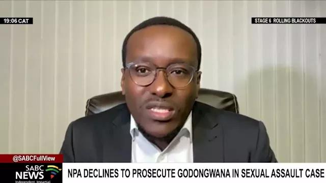 NPA declines to prosecute the sexual assault case laid against Finance Minister Enoch Godongwana