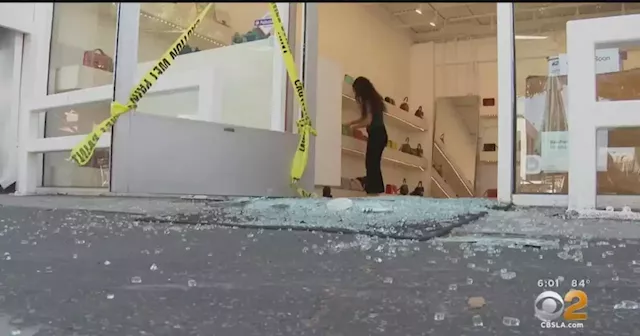 Santa Monica business ransacked by burglar overnight