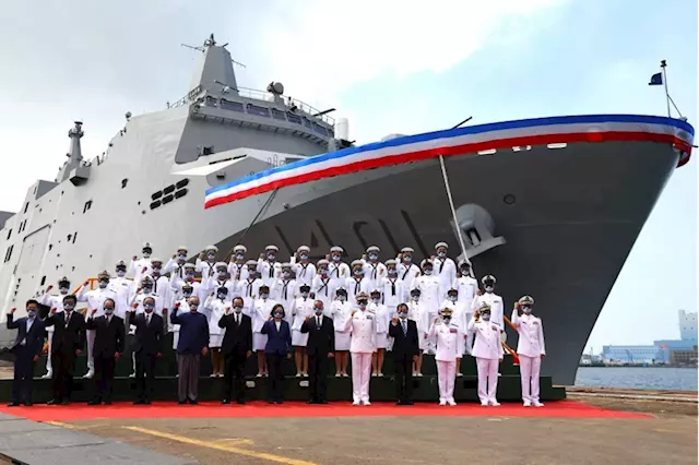 Taiwan inducts new amphibious ship in push to bolster indigenous defence industry