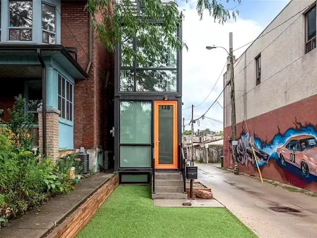 Take a look at this tiny home that's just 8 feet wide and on the market for $1.5 million