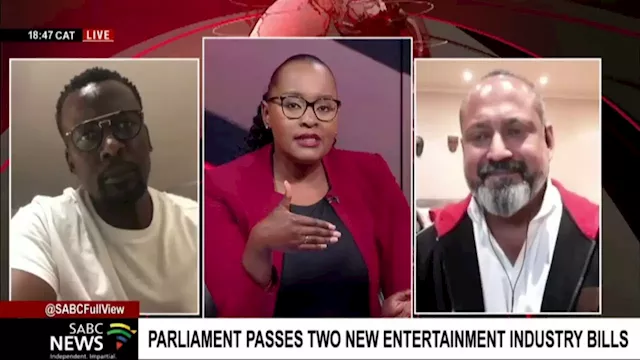 Heritage Month I Parliament releases two entertainment industry bills