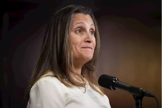 Cabinet to debate whether new cost-of-living support is needed, Finance Minister Chrystia Freeland says