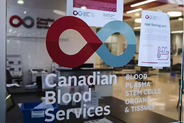 Canadian Blood Services signs deal with private, for-profit company to collect blood plasma from domestic donors