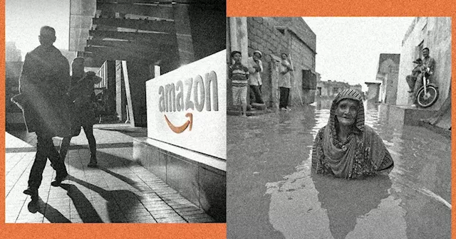 Amazon workers press company on climate change response after Pakistan floods