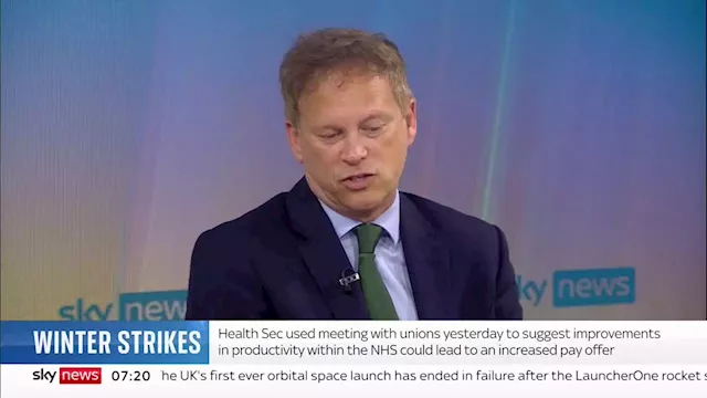 Anti-strikes bill 'will protect lives and respect right to strike', Business Secretary Grant Shapps says