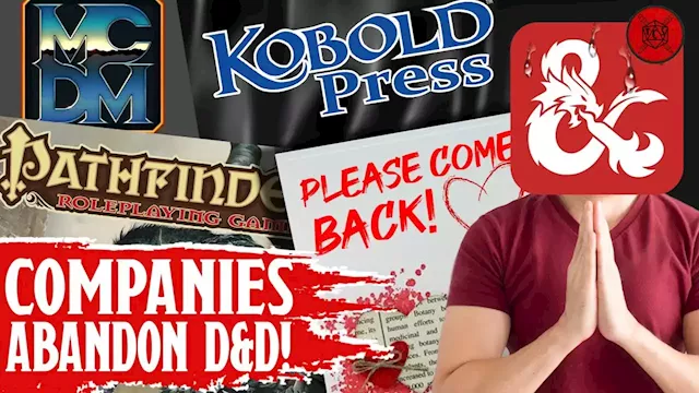 Companies ABANDON D&D Over OGL 1.1 OUTRAGE!