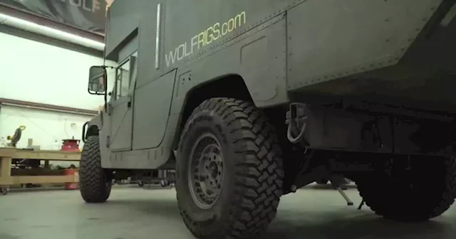 Denver's Wolf Rigs disrupts RV market with its Humvee conversion