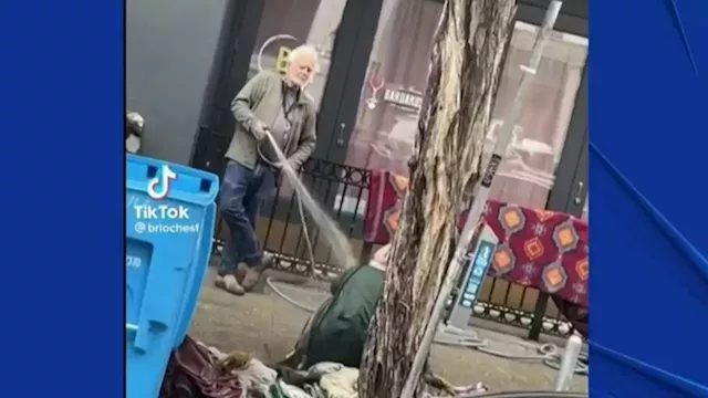 Video Showing San Francisco Business Owner Spraying Unhoused Woman With Hose Met With Outrage