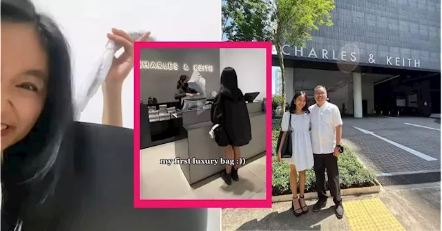 Pinay teen shamed over 'luxury bag' video meets Charles & Keith founder, gets gifts from other companies - Latest Chika