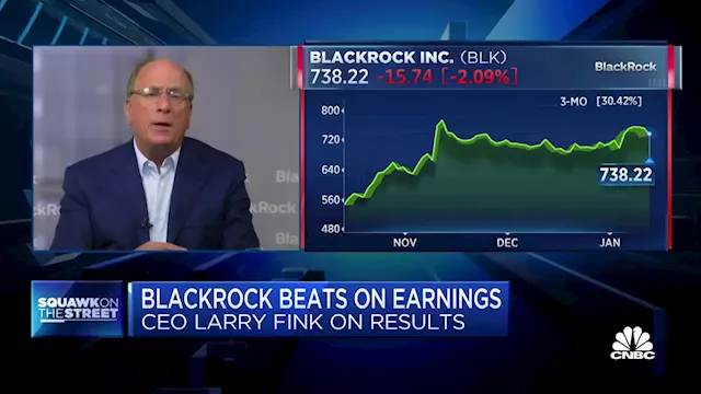 BlackRock CEO Larry Fink is optimistic about long-term investment opportunities in 2023