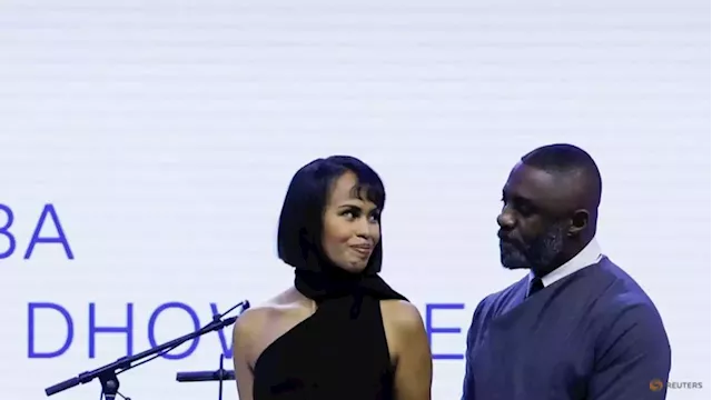 Davos 2023: Idris Elba calls for investment to help world's poor