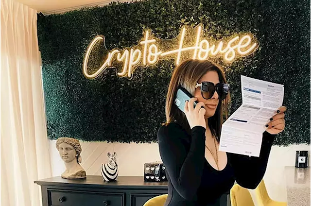 Meet The Woman Selling Her Eye-Popping Crypto-Themed House To Fund Her Sexy Muffin-Delivery Business