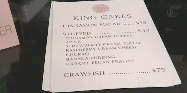 Award winning crawfish king cake brings in big business for Eastern Shore bakery