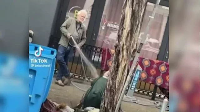 Charges Filed Against San Francisco Business Owner Caught Spraying Unhoused Person With Hose