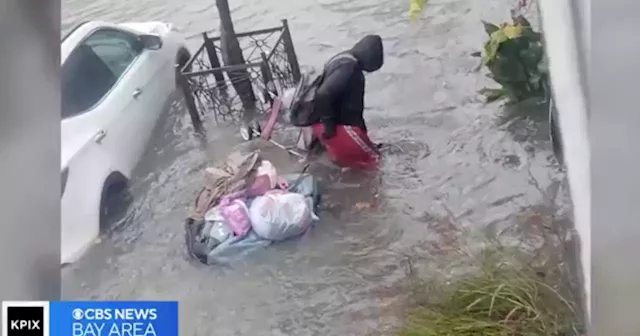 San Francisco business owners clean up mess from storms, brace for more rain