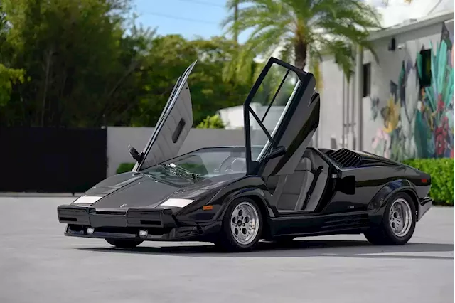 The time-warp Lamborghini Countach: box-fresh 155-mile V12 bull comes to market