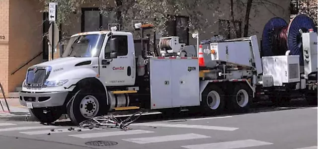 Family sues lorry companies and city after toddler killed when parents moved into road to avoid truck parked in bike lane