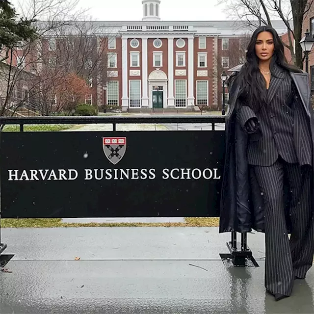 Kim Kardashian Gives Speech at Harvard Business School: 'Bucket List Dream' - E! Online