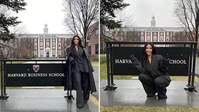 Kim Kardashian gives lecture at Harvard Business School, gets ripped online