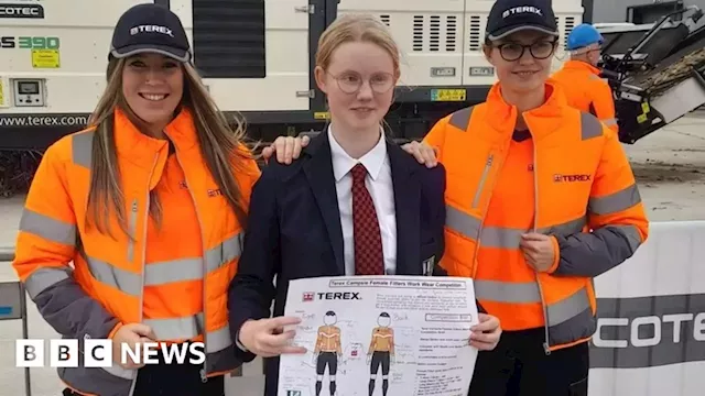 Derry schoolgirl designs female workwear for global company