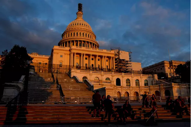 A last-second deal is set to avert a government shutdown as the business world celebrates