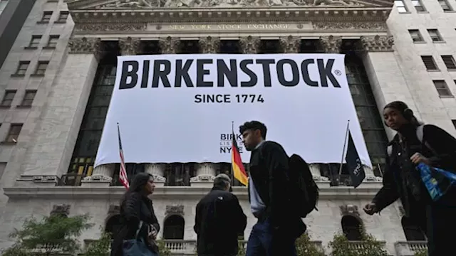 Birkenstock opens at $41 per share in market debut, after pricing IPO at $46