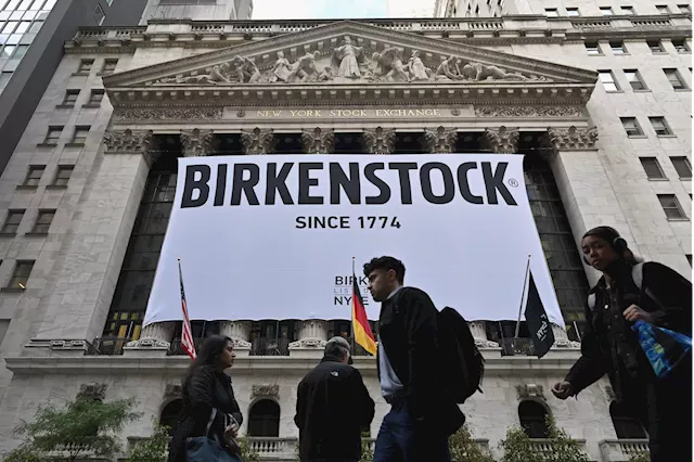 Birkenstock slides about 10% in stock market debut after opening at $41 per share