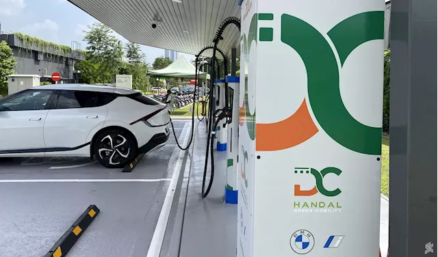 DC Handal's EV Chargers at Bamboo Hills and UOA Business Park are now available, fast charging up to 200kW - SoyaCincau