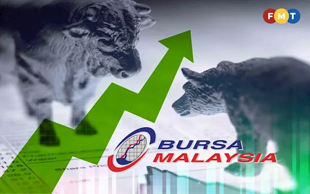 Bursa ends higher on banking and telco stocks