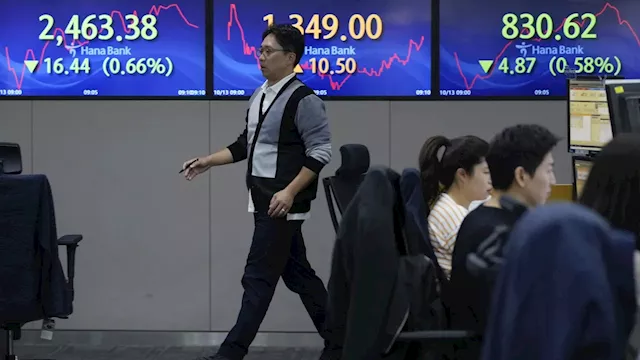 Stock market today: Asian markets slip as rising yields in the bond market pressure stocks