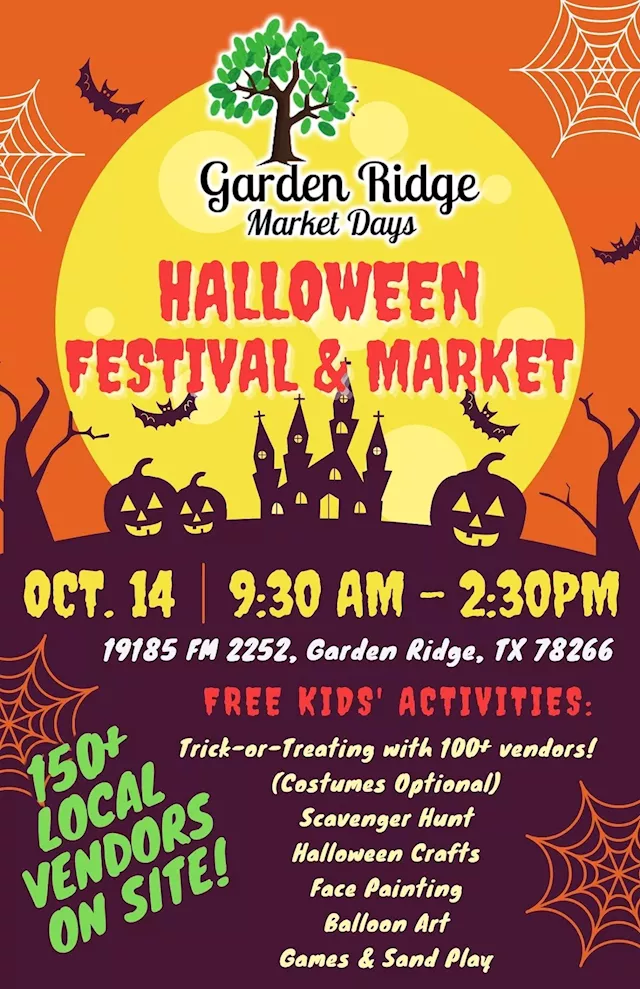 Garden Ridge Market Days - Halloween Festival & Market