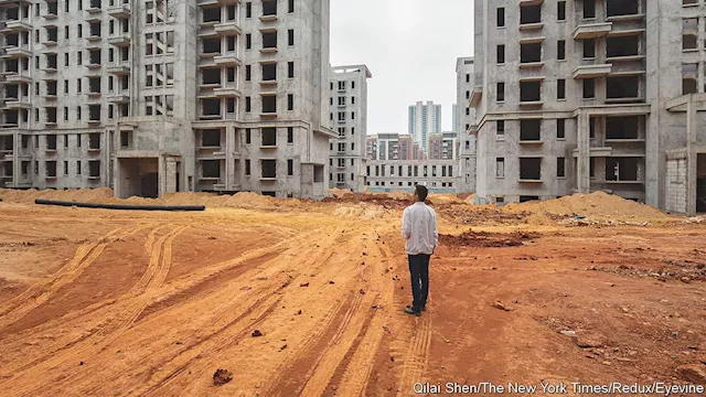 Amid turmoil in China’s property market, the public seethes