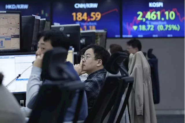 Stock market today: Asian markets slip as rising yields in the bond market pressure stocks