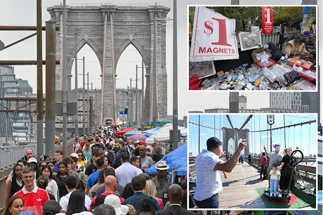 NYC finally cracking down on rogue Brooklyn Bridge black market