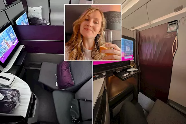 I flew in the best business class in the world – it’s a splurge but like a hotel in the sky with a private...