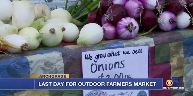 Last day of the season for Anchorage Farmers Market